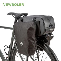 Bags NEWBOLER 26L Large Capacity Bicycle Bag MTB Road Bike Rack Bag Carrier Rear Seat Bag Waterproof Cycling Pannier Bike Accessories