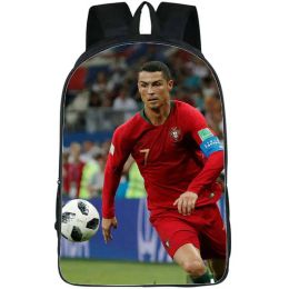Bags C Backpack Cristiano Ronaldo Footballer Daypack Portugal Team Schoolbag Football Rucksack Satchel School Bag Outdoor Day Pack