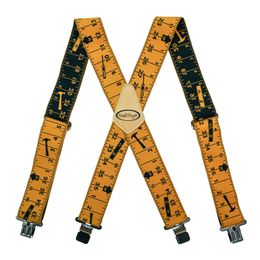 Suspenders Man For Pants 2 Wide Adjustable and Elastic Braces X Shape With Strong Clips - Heavy Duty Elastic Braces For Men 240418