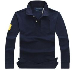 men Polo Shirt New style Big Horse Embroidery LOGO LongSleeve Mens Polos Fashion Polo Shirts Man sell Slim7823598