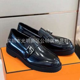 Casual Shoes Dress Spring/summer Trendy Outerwear Lacing Up Business Workwear Date Men's Leather Versatile Formal Trend