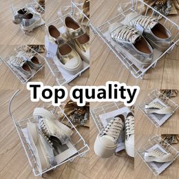 Casual Shoes Designer Shoes Womens Platform Vintage Trainers Sneakers Gold Silver lace up size 36-40 Classic Comfortable GAI golden