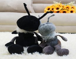 2pcs Lovely Soft Animal Ant Plush Toy Stuffed Anime Nature Porter Ants Doll for Kids Adults Gift Decoration 33cm 23cm1157792
