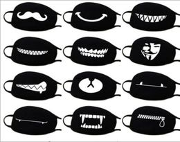 Cotton Dustproof Mouth Face Mask Anime Cartoon Lucky Bear Women Men Muffle Face Mouth Masks GB8876560739