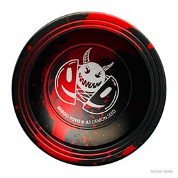 Yoyo BEBOO YOYO A1 Yoyo for KidsYoyo for Beginners Aluminium Alloy YoyoEasy to Return and Practise TricksBlack-Red