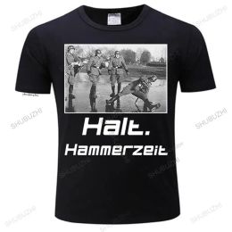 T-Shirts New Arrived Mens tshirts MC HAMMER HAMMERTIME FUNNY GERMAN HALT T SHIRT STAG DO JOKE HUMOUR homme summer teeshirt tops