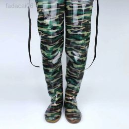 Accessories Fishing Accessories Camouflage Fishing Boots Integrated Seamless Combination 80cm Height Fishing Boots Wader Soft Boot Fishing Tac