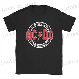 Men's T-Shirts AC DC Framed T-Shirt for Men Women Creative Cotton Ts Crew Neck Short Slve T Shirts Printing Clothing 01336 T240419