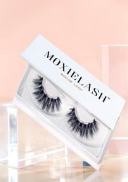 empty white custom eyelash packaging box with holographic logo made by professional factory 1728838