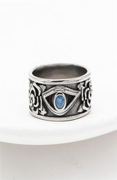 Stainless Steel Masons Rings Retro Gold mason Signet All Seeing Eye totem Ring masonry Fraternal Association men0399603288