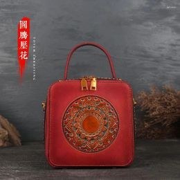 Shoulder Bags Lady Leather Bag Messenger Fashion Bohemian Leisure Handbag