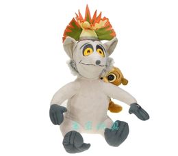 Penguin King Julien anime plush doll Stuffed Cute Toys for Baby Kids XMAS Gifts New Y2007038955877