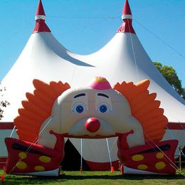 Halloween Decoration Giant Giantle Nullable Clown Tunnel Circus Clown Arch Entrance Celebration Celebration Carnival Party Event Event Idee
