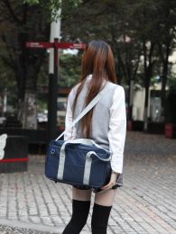 Buckets Japanese student schoolbag JK handbag travel bag ladies shoulder bag high school handbag messenger bag computer bag