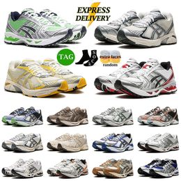 designer men women running shoes gel nyc Graphite Oyster Grey gt 2160 Cream Solar Power Oatmeal Pure Silver White Orange kayano 14 mens trainer sneakers sports 36-45