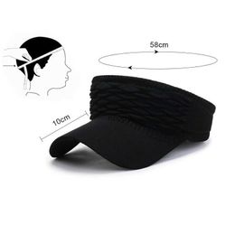 Ball Caps 2023 New Women Hollow Out Knit Dome Bucket Hat Wide Brim Foldable Beach Caps Summer Sun Hat Outdoor Baseball Cap