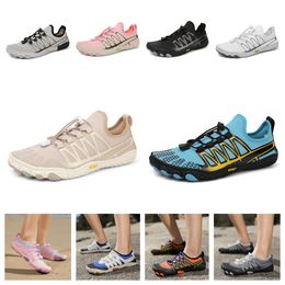 2024 New top Women's anti slip floating diving five finger beach shoe men women hiking outdoor water wading and river tracing shoes