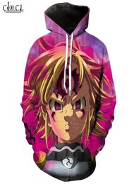 Anime The Seven Deadly Sins Meliodas Hoodie Men Women 3D Print Streetwear Pullovers Harajuku Hooded Coat6160874