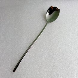 Spoons Perfect Silver Stainless Steel Mirror Polishing Dinner Spoon Delicate Rose Shaped Tableware Flatware