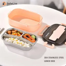 Dinnerware Bento Lunch Box Leakproof Insulation Kid School Microwave Storage Container Wholesale Kitchen Accessories