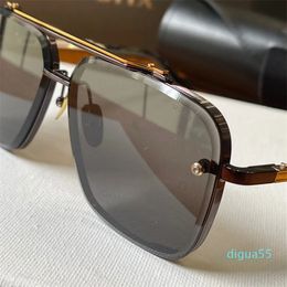 Designer Sunglasses men famous fashionable Classic retro luxury brand eyeglass fashion design