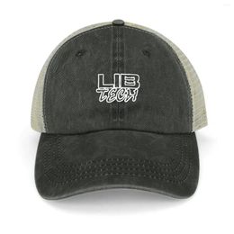 Berets LIB TECH-Skateboard Apparel Classic T-Shirt Cowboy Hat Designer Golf Man Mountaineering Men Hats Women's