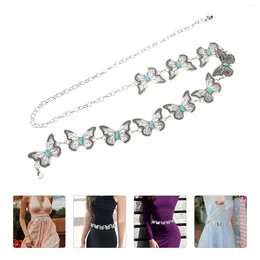 Belts Butterfly Waist Chain Belly Jewelry For Women Chains Zinc Alloy Body