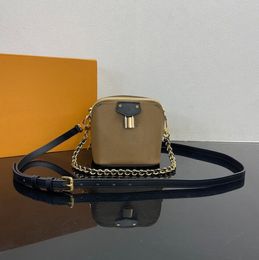 top quality original Just In Case handbag women luxury square tote M47162 designer crossbody bag lady fashion mini shoulder bag Genuine leather bag purse