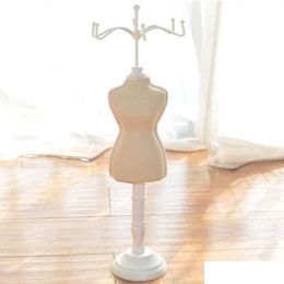 Mannequin High-Quality White Home Furnishing Female Body Display Clothing Teaching Model Foam Jewellery Rack Can Pins.D386 Drop Delivery Dhor6