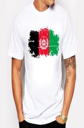 Afghanistan Flag T shirts Men Summer Short Sleeve Cotton Nostalgia Tshirts For Men Fans Cheer Tops Tees4813672