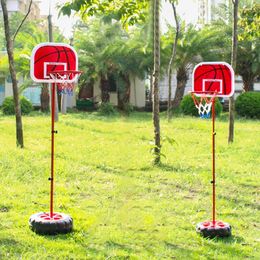 Basketball Hoop Stand Basketball Goals Height Adjustable Mini Basketball Hoop Indoor Outdoor Play for Kids 240418