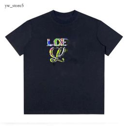 loeweee shirt Men's T-shirt loewve Sweatshirt Loe Designer Round Neck Pullover Shirt 3d Printing Tee Men Women Short Sleeve Tshirts Luxury Clothing Euro Size