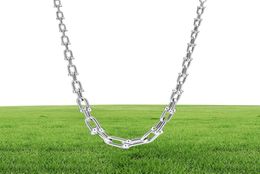 Memnon Jewellery 925 Sterling Silver Chain Necklaces For Women Ushaped Graduated Link Necklace With Rose Gold Colour Whole286K4600267