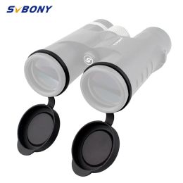 Telescopes Svbony 2 Piece Binoculars Protective Rubber Objective Lens Caps 42mm for Telescope with Outer Diameter 52~54mm W2590a