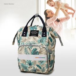 Bags Fashion Printing Mommy Diaper Bags Large Capacity Travel Baby Nappy Backpack Female Mommy Outting Lightweight Bag Mochilas