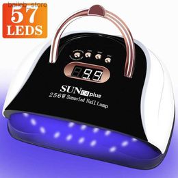 Nail Dryers 57LEDs UV LED Nail Lamp Gel Nail Light for Curing Gel Nail Polish UV Dryer with 4 Timers Professional for Nail Art Home Salon Y240419