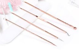 Health Beauty 4 pcs Acne Blackhead Removal Needles Pimple Acne Extractor Black Head Pore Cleaner Deep Cleansing Tool Skin Care9685445