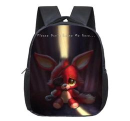 12 inch Kids Five Nights At Freddys Backpacks Anime Fnaf Boys Girls School Bags Children Book Bag Mini Daily Backpack Y2003288814203