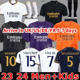 23 24 BELLINGHAM VINI JR Soccer Jerseys KROOS Tchouameni 2023 2024 Football Shirt Real Madrids CAMAVINGA Rodrygo MODRIC VALVERDE Camisetas Men