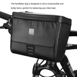 Bags Sahoo Travel Series 112049 Waterproof Touchscreen Cycling Bike Bicycle Map Sleeve Handlebar Bag Pack Pannier Basket Phone Camera