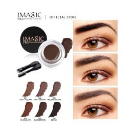 Enhancers IMAGIC Professional Eyebrow Gel 6 Colors Eyebrow Enhancer Brow Enhancers Tint Makeup Eyebrow Brown With Brow Brush Tools