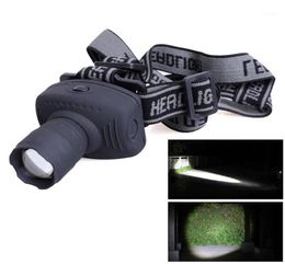 Head Torch HeadLight Zoomable Lamp Frontale Lantern High Bright Adjustable Headlamp 3Mode Light For Climbing Headlamps2441450