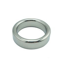 Top quality stainless steel HEAVY DUTY metal cock ring delay penis ring sexy toys adult production