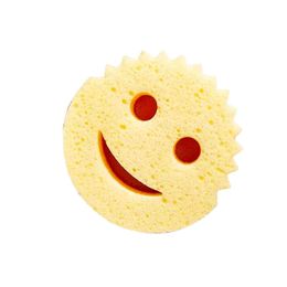 Scrub Daddy Scrub Mommy - Schale Pinsel + kratzige Schwamm Küche und Badezimmer doppelseitiger Schüssel Schwamm zum Schrubben + Wischverschmutzung (3 Packungen)