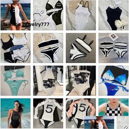 Womens Swimwear Fashion Designer Bikinis Swimsuit Women Swimsuits C Thong Two Piece Designers Bikini Top Y Woman Bathing Suits Beach S Otchq