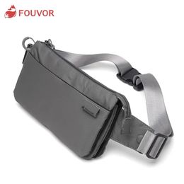 Fouvor Fashion Casual Small Waist Packs for Women Lightweight Outdoor Sports Crossbody Bags Waterproof Travel Bags 2802-13 240407