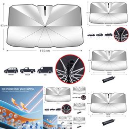 GPS GPS Mostar Portable Car Windshield Blocks UV Ray Reflector Auto Window Sun Shade Shield Cover Protector Foldable Parasol GPS GPS