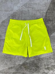 High-end Quality Custom Beach Pants Shorts Letter Printed Drawstring Summer Beach Shorts Man 240410