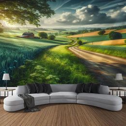 Tapestries Rural Cottage Tapestry Wall Art Large Mural Decoration For Bedrooms And Living Rooms