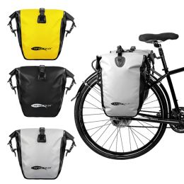 Bags 15l/25l Cycling Trunk Bag Waterproof Bicycle Lage Rack Bag Rear Seat Bag Bike Pannier Bag Pack Travel Touring Grocery Bag